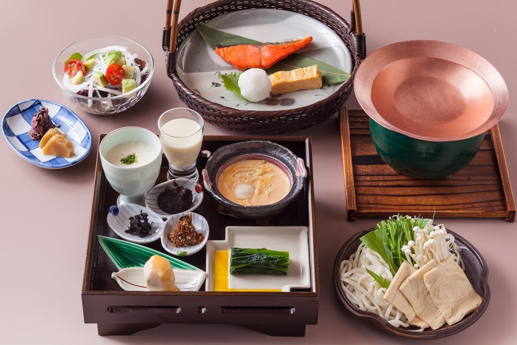 Nasu Onsen Sanraku Hotel Buitenkant foto