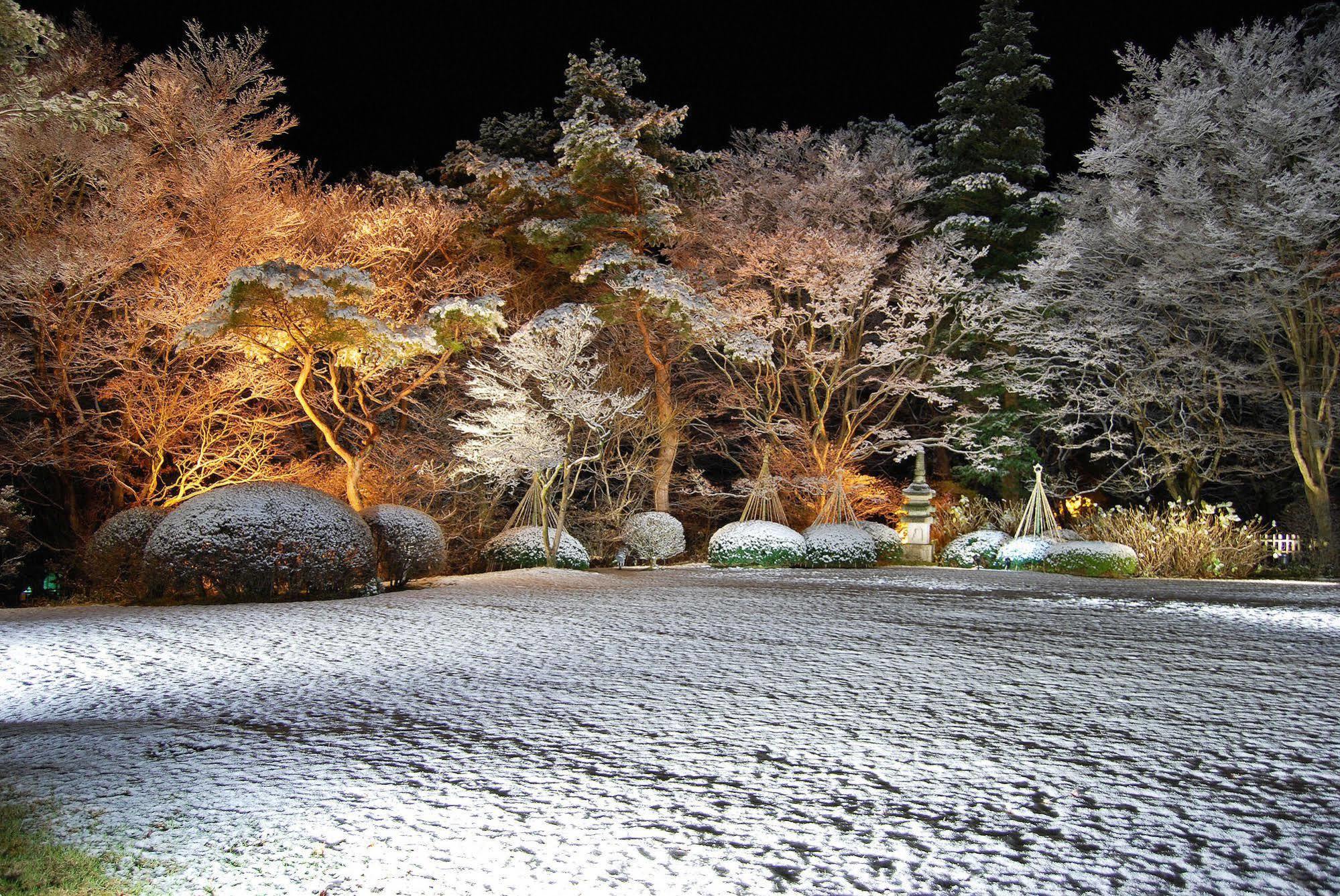 Nasu Onsen Sanraku Hotel Buitenkant foto