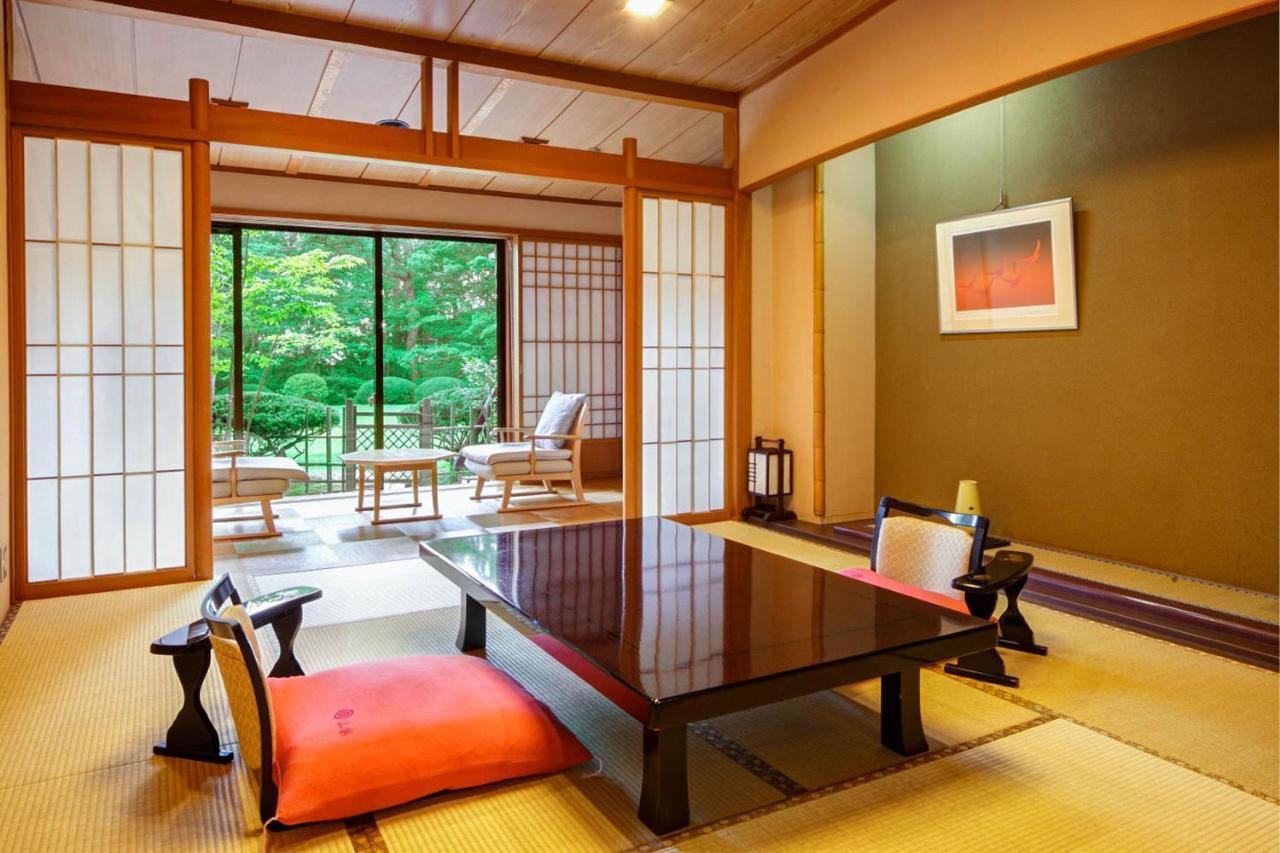 Nasu Onsen Sanraku Hotel Buitenkant foto
