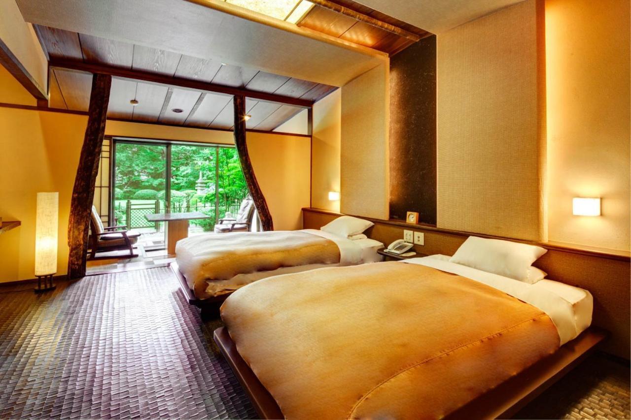 Nasu Onsen Sanraku Hotel Buitenkant foto