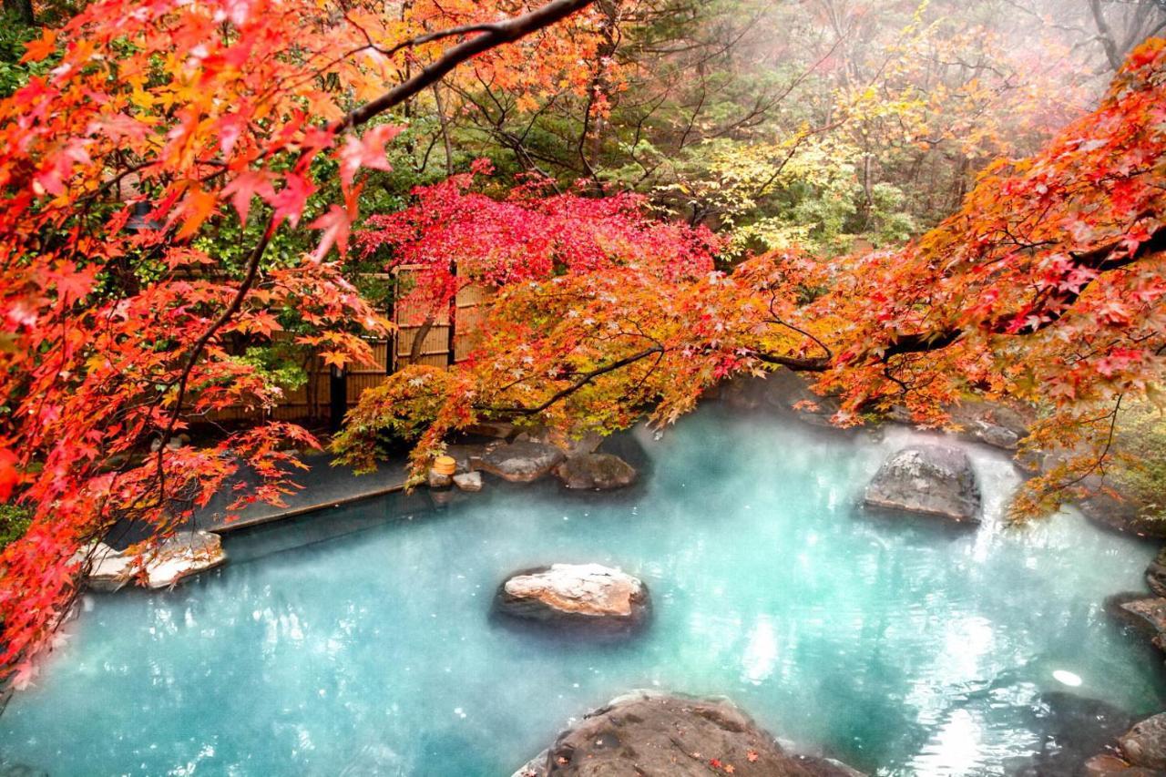Nasu Onsen Sanraku Hotel Buitenkant foto